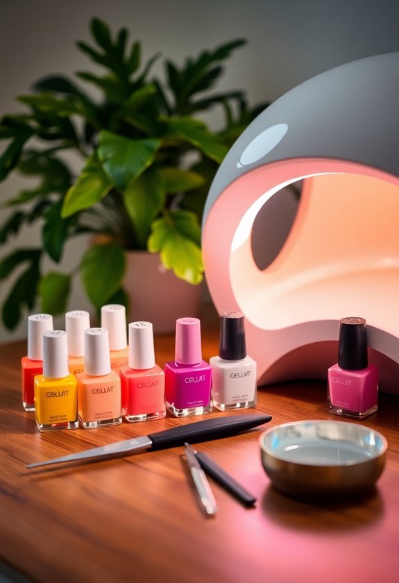 affordable diy gel nails