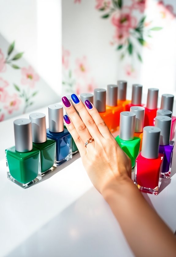 bold hue selections showcase