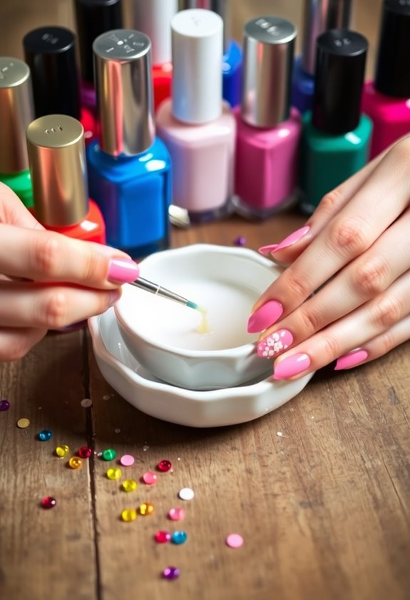 budget friendly nail polish tips