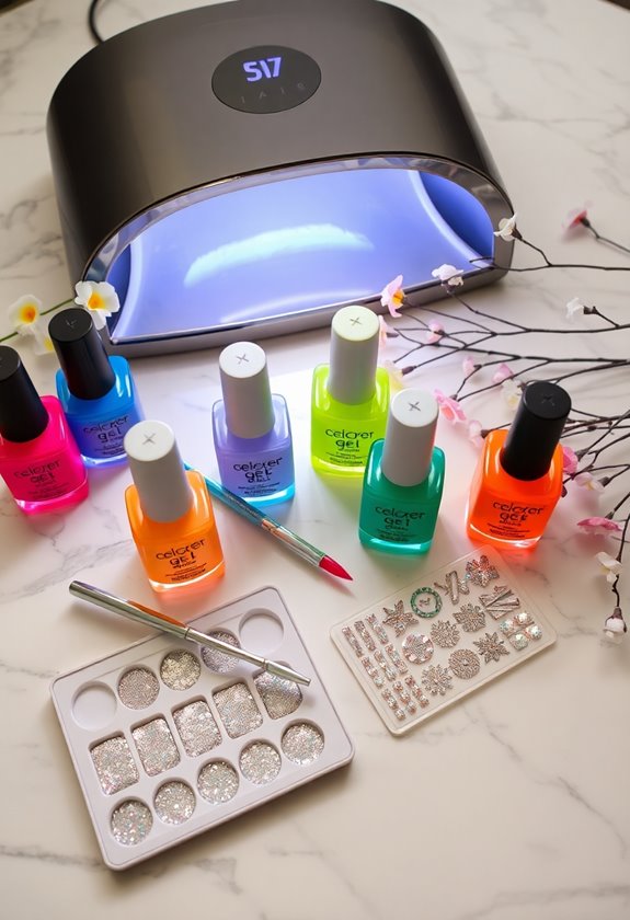 creative home nail designs