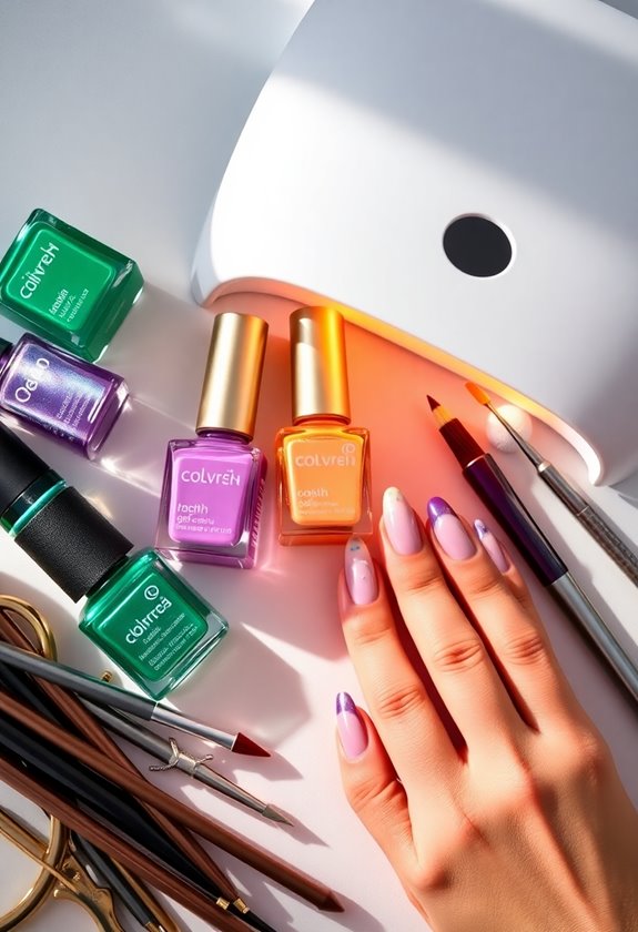 diverse nail art styles