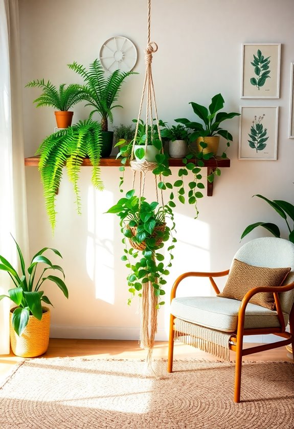 indoor plant incorporation techniques