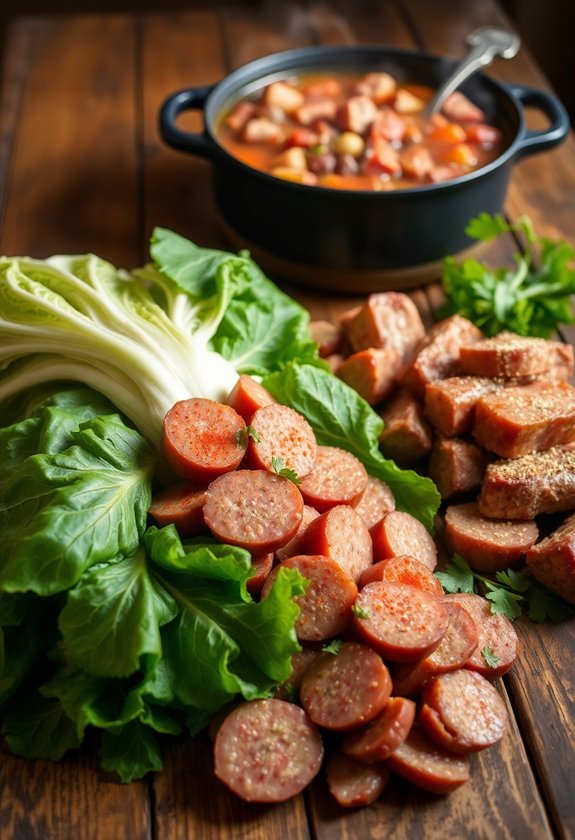 savory polish cabbage stew