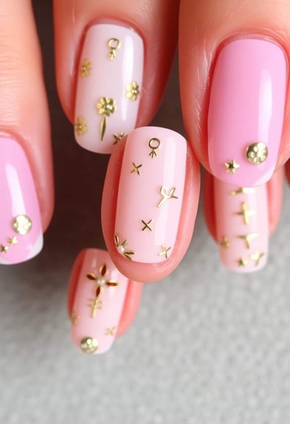 stylish short nail designs