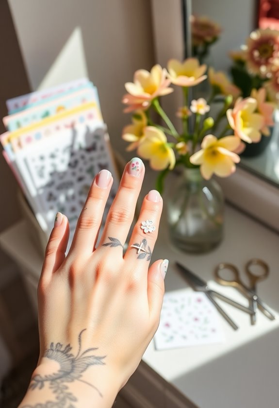 temporary nail art solutions